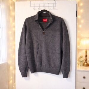 ✨ Coleman Charcoal Quarter Zip Pullover Size L